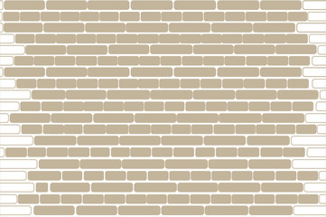 Vector brick wall