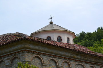Fototapeta na wymiar Kilifarevo Monastery “The Nativity of Mother of God”, near Veliko Turnovo, Bulgaria