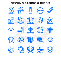 Dashed Outline Icons Pack for UI. Pixel perfect thin line vector icon set for web design and website application.