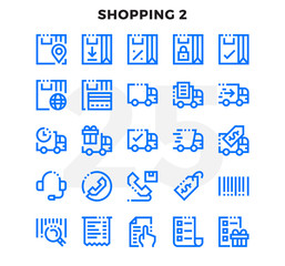 Dashed Outline Icons Pack for UI. Pixel perfect thin line vector icon set for web design and website application.