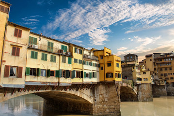 Fototapeta na wymiar Ponte vecchio di Firenze