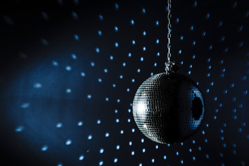 A Mirror disco ball