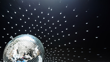 A Mirror disco ball
