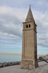 Fototapeta na wymiar Lighthouse in Caorle, Italy