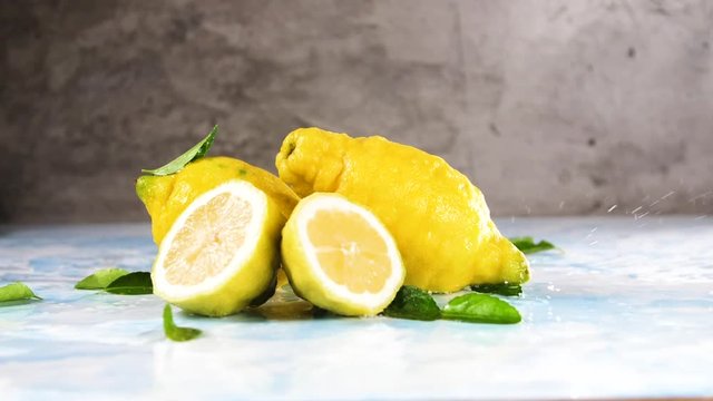 Frische BIO Zitrone