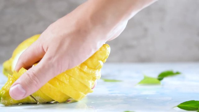 Frische BIO Zitrone