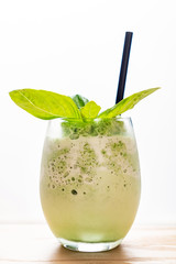 smoothie with spinach