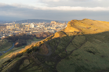 Arthur Seat and Holyrood Park in Edinburgh