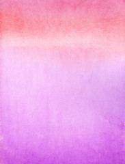 Wet painted watercolor gradient