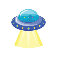 Ufo spaceship icon