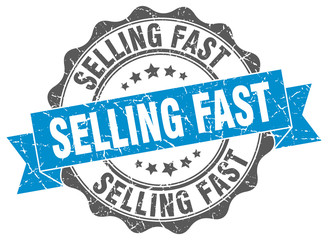 Fototapeta premium selling fast stamp. sign. seal
