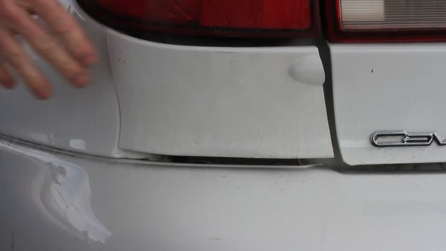 Nozzle is turned off and removed from a natural gas vehicle.