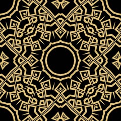 Decorative Mandala. vector illustration. For fashion, print, sticker, icon