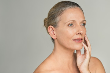 Beauty mature woman