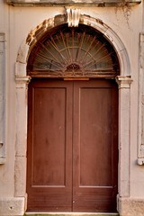 A High Dynamic Range image of a door in Venice Italy.