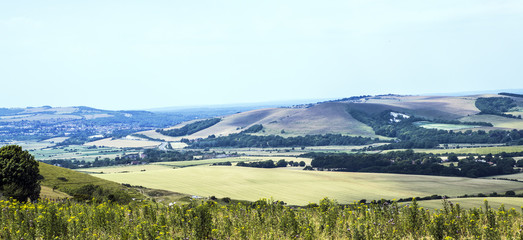 The Iron Age Fort at Glynde, East Sussex, England © David EP Dennis 