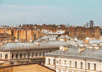 The city roofs