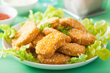 vegan soy nuggets healthy snack