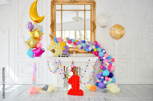 Decorations For Birthday Party A Lot Of Balloons Birthday Party