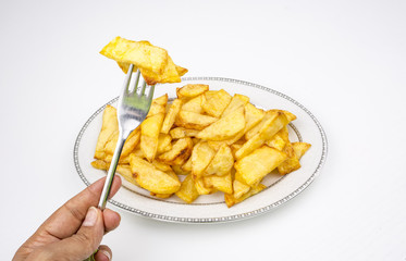 Turkish style fried potatoes