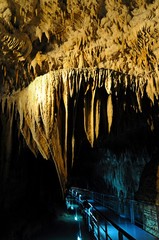 Beautiful Stalactite Cave in Okinawa Island, Japan