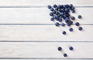 Fresh ripe blueberry close up