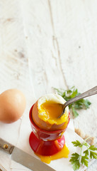  Soft-boiled egg in the eggcup