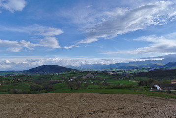 Paesaggio rurale nelle Marche
