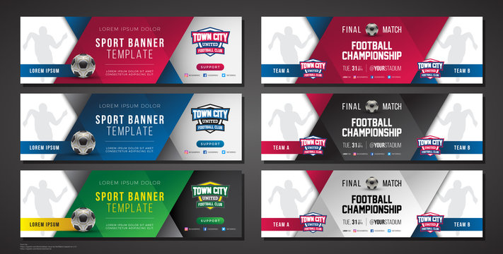 Sport banner template