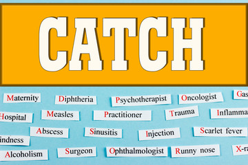 catch. medical health care concept