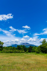 Obraz premium 浅間山を望む