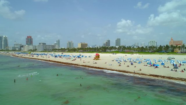 Its an epic drone video Miami Beach 4k