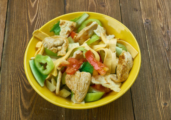 Buffalo Chicken Taco Salad