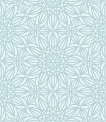Floral seamless pattern. Vector illustration. Pattern added to swatches panel.
