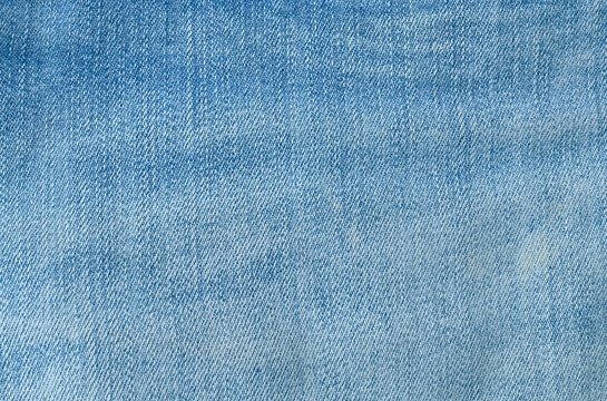 Close Up of Background Pattern of Blue Denim Jean Texture