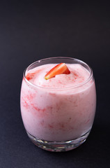Strawberry mousse