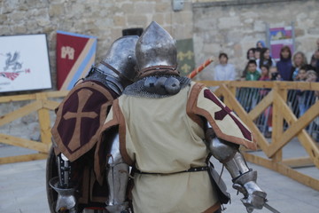 Combate medieval