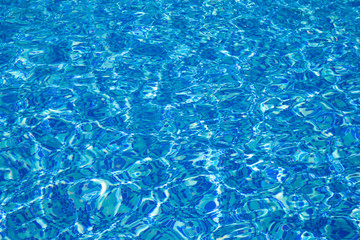 blue swimming pool,background of water in swimming pool.