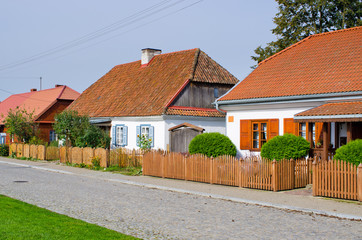 Traditional cottages in Tykocin - Poland