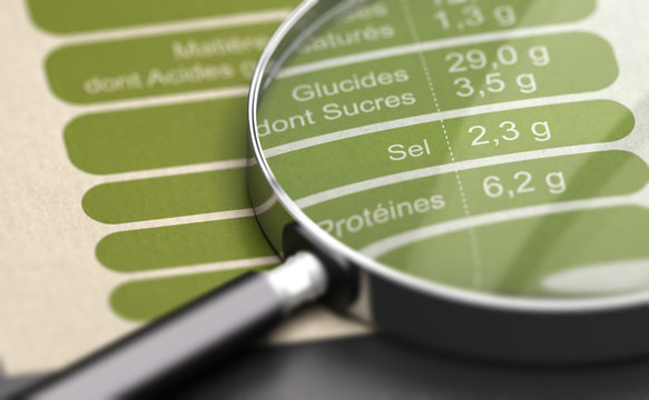 Teneur en sel des aliments industriels cuisin&eacute;s ou transform&eacute;s