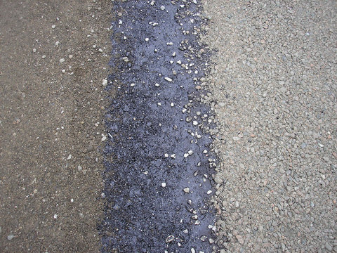 Stages of chipseal road