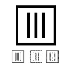 laundry symbol icon vector