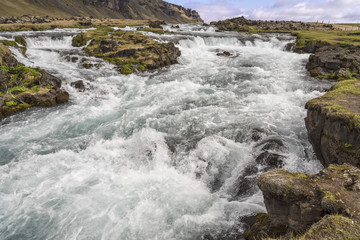 Fossálar river rapids