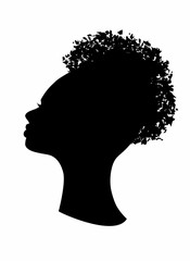 profile of an African woman