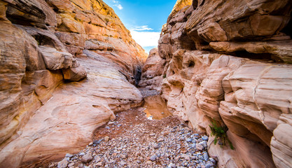 Slot canyon
