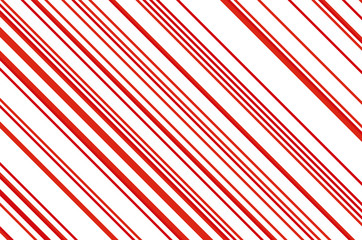 Christmas candle, lollipop pattern. Striped diagonal background with slanted lines.