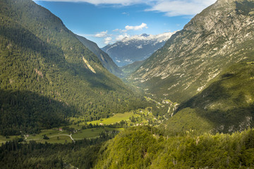 View over Soca valley
