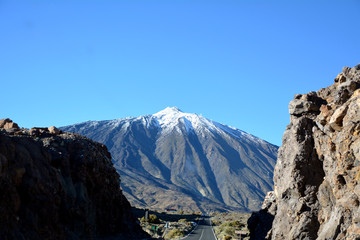Landscape from National Park Teide,Tenerife, Canary Islands,Spain.