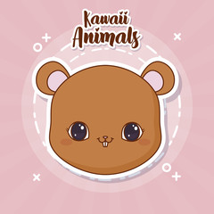 Kawaii animals design