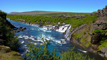 Hraunfossar waterfall - Iceland